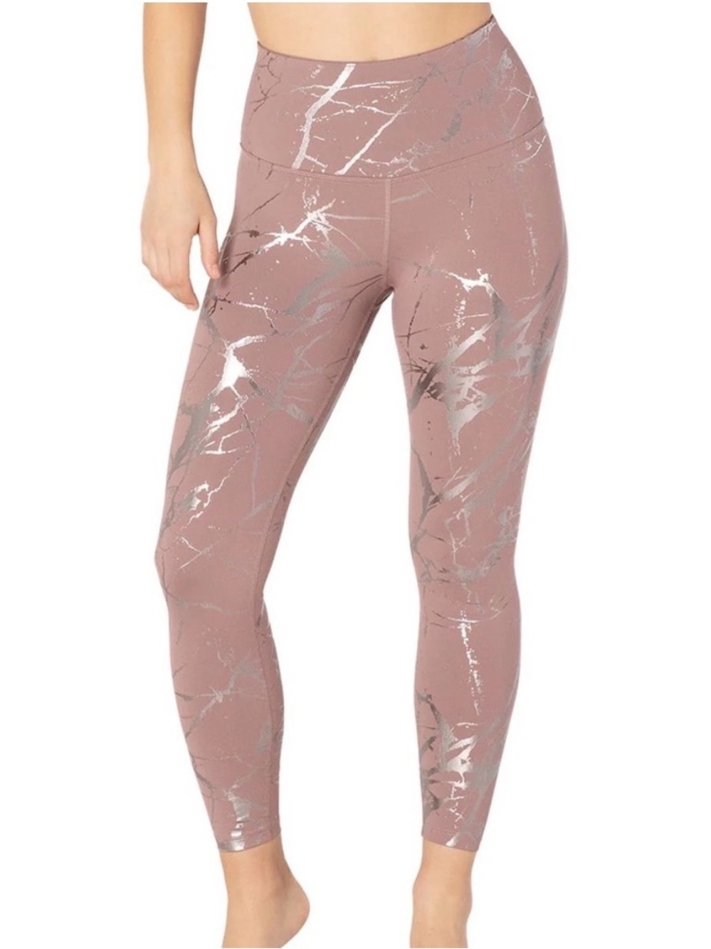 Beyond Yoga Lost Your Marbles High Waisted 7/8 Yoga Leggings